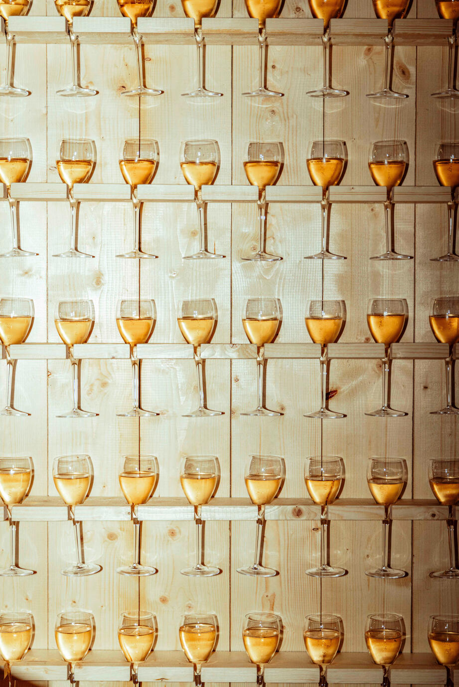 Champagne et souvenirs flous